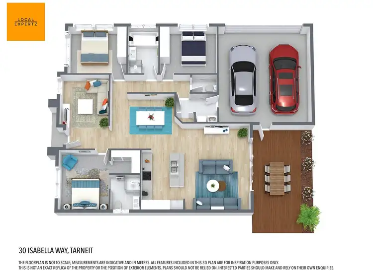 Floorplan of Homely house listing, 30 Isabella Way, Tarneit VIC 3029