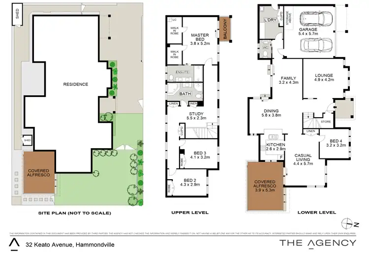Floorplan of Homely house listing, 32 Keato Avenue, Hammondville NSW 2170