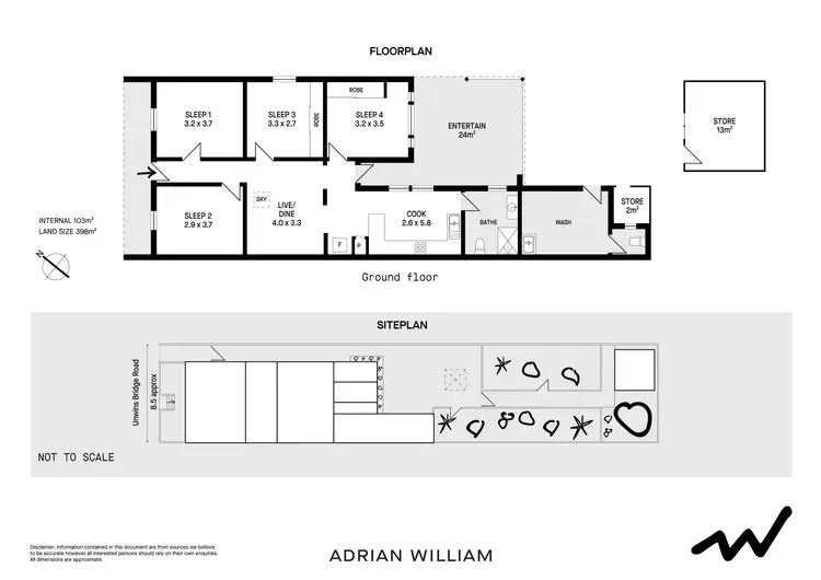 Floorplan of Homely house listing, 46 Unwins Bridge Road, St Peters NSW 2044