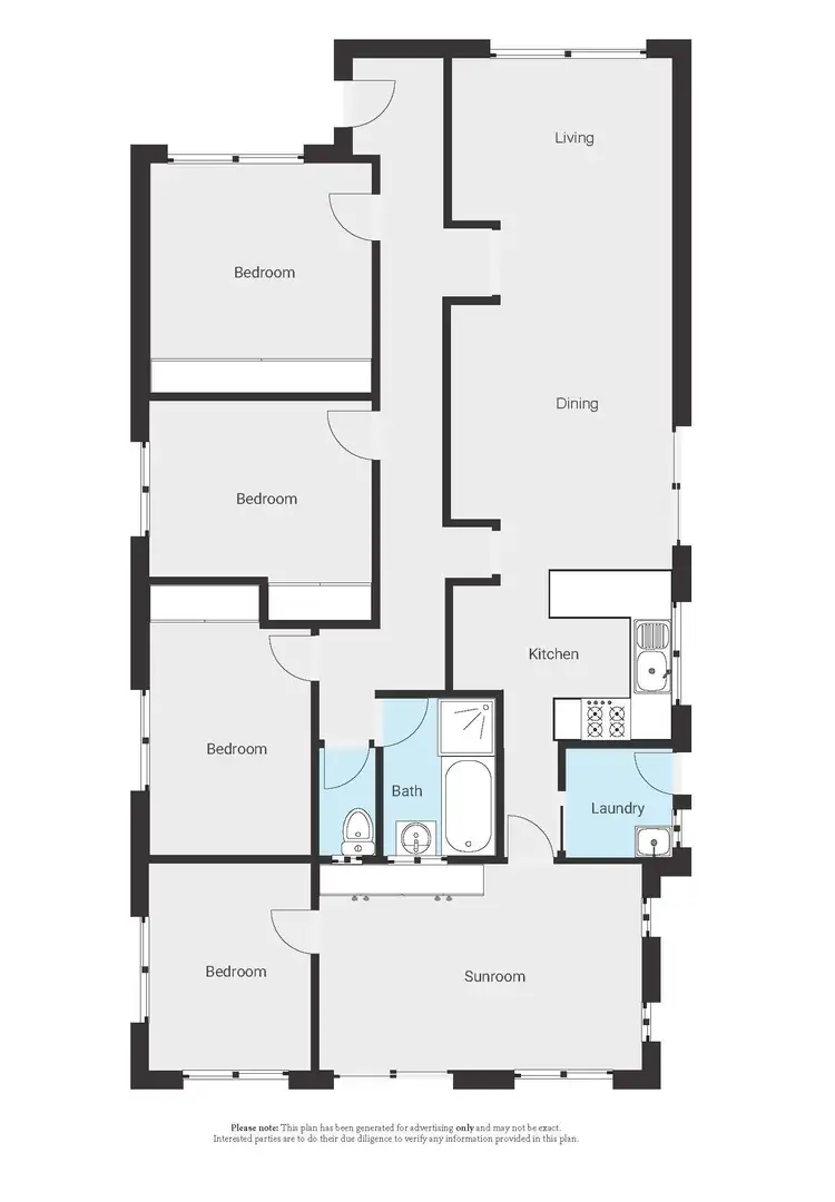 Floorplan of Homely house listing, 928 Chenery Street, Glenroy NSW 2640