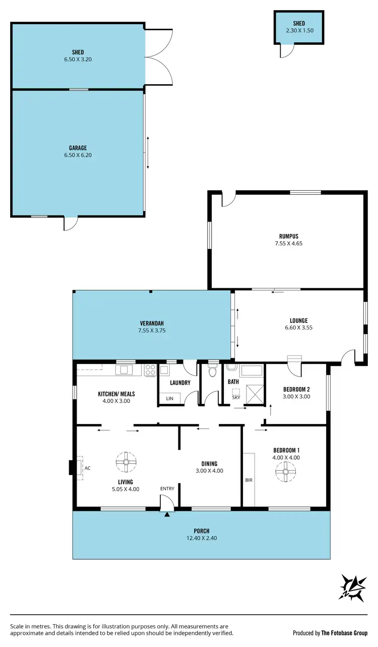 Floorplan of Homely house listing, 26 Russell Avenue, Seacombe Gardens SA 5047