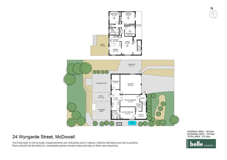 Floorplan of Homely house listing, 24 Wyngarde Street, Mcdowall QLD 4053