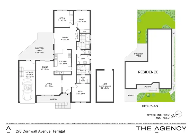 Floorplan of Homely semi-detached listing, 2/8 Cornwall Close, Terrigal NSW 2260