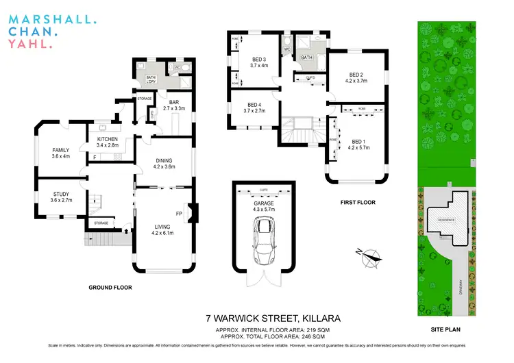 Floorplan of Homely house listing, 7 Warwick Street, Killara NSW 2071