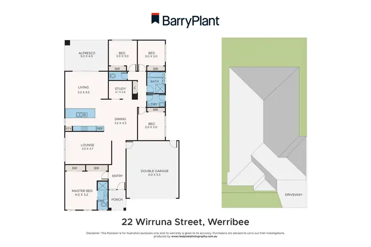 Floorplan of Homely house listing, 22 Wirruna Street, Werribee VIC 3030