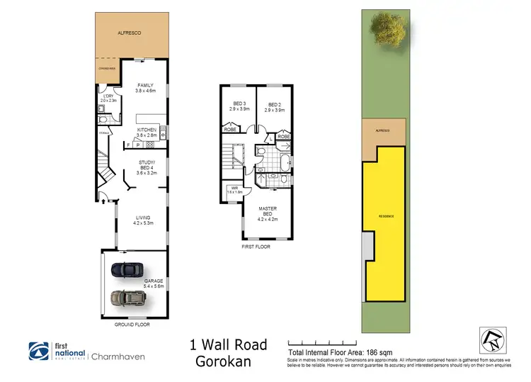 Floorplan of Homely house listing, 1 Wall Road, Gorokan NSW 2263