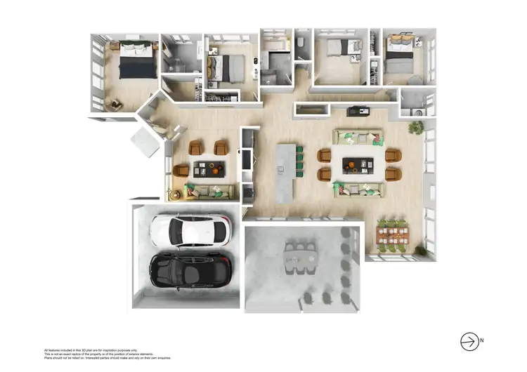Floorplan of Homely house listing, 81 Oak Place, Mackenzie QLD 4156