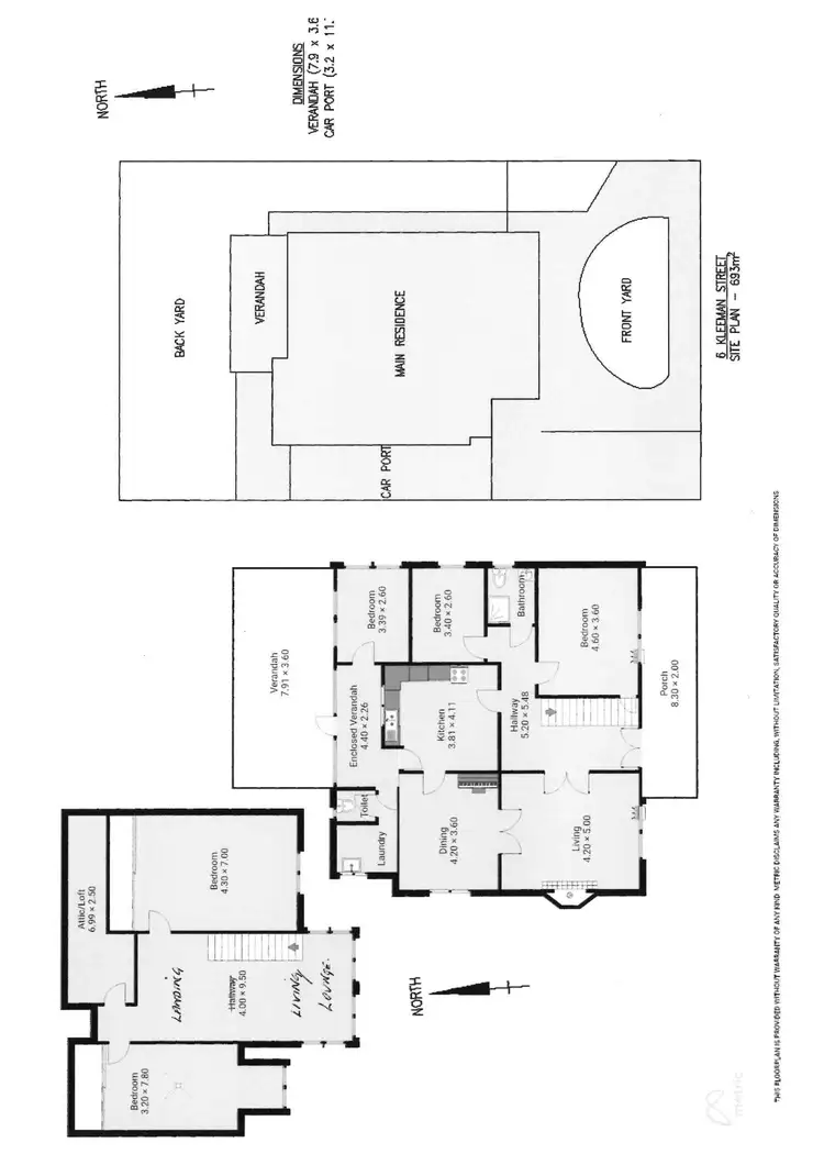 Floorplan of Homely house listing, 6 Kleeman Street, Whyalla SA 5600