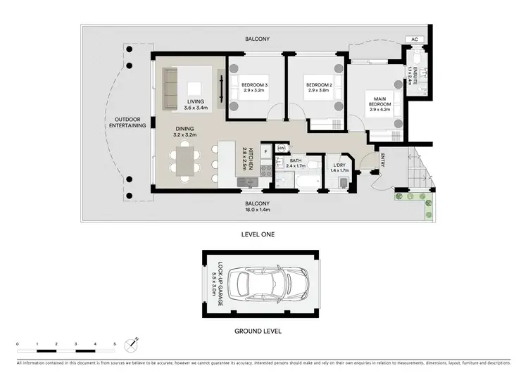 Floorplan of Homely apartment listing, 2/43 Carrington Avenue, Hurstville NSW 2220