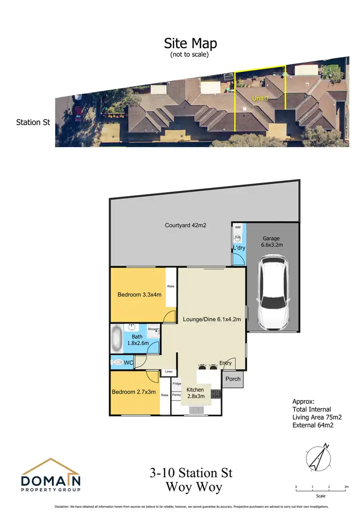 Floorplan of Homely villa listing, 3/10 Station Street, Woy Woy NSW 2256