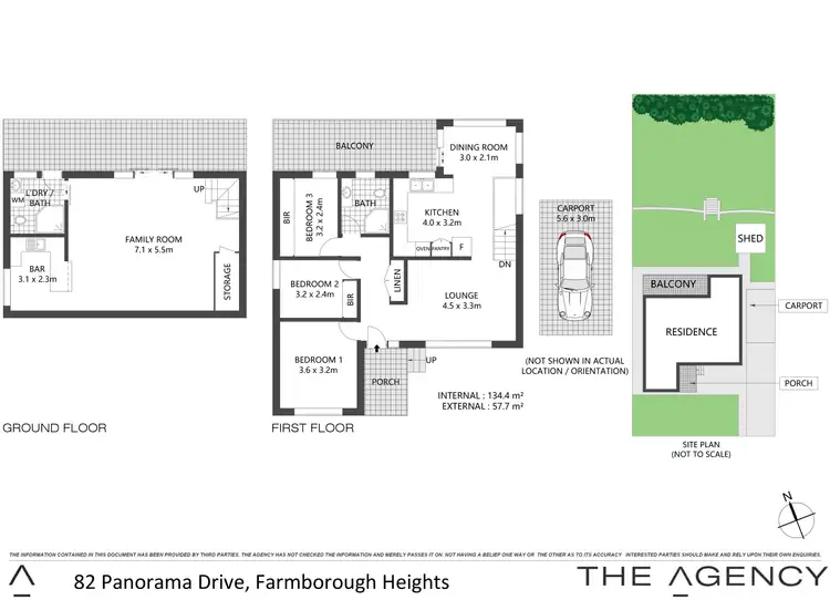 Floorplan of Homely house listing, 82 Panorama Drive, Farmborough Heights NSW 2526