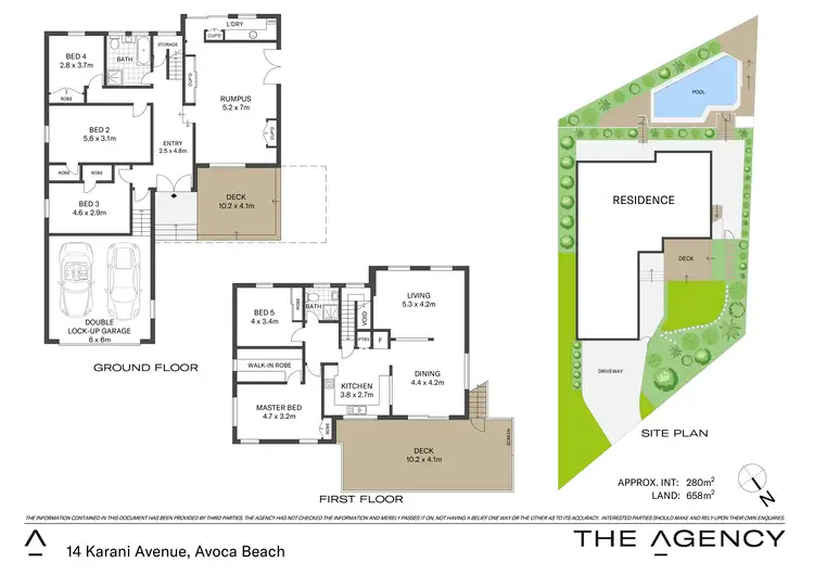 Floorplan of Homely house listing, 14 Karani Avenue, Avoca Beach NSW 2251