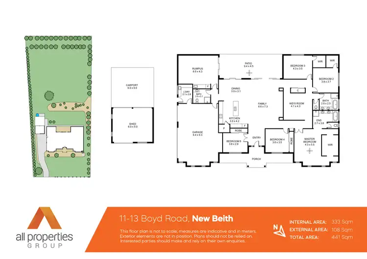 Floorplan of Homely house listing, 11-13 Boyd Road, New Beith QLD 4124
