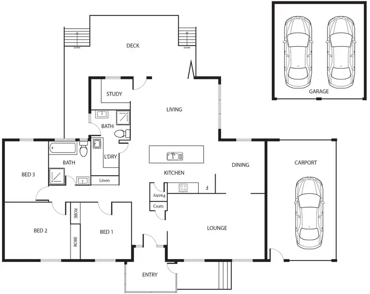 Floorplan of Homely house listing, 6 Gibb Place, Wanniassa ACT 2903