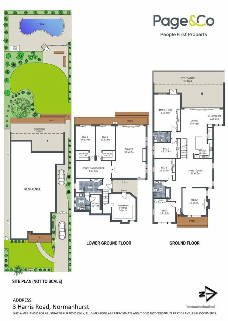 Floorplan of Homely house listing, 3 Harris Road, Normanhurst NSW 2076