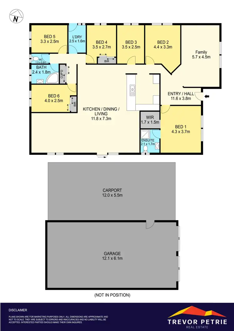 Floorplan of Homely house listing, 569 Linton-Carngham Road, Snake Valley VIC 3351