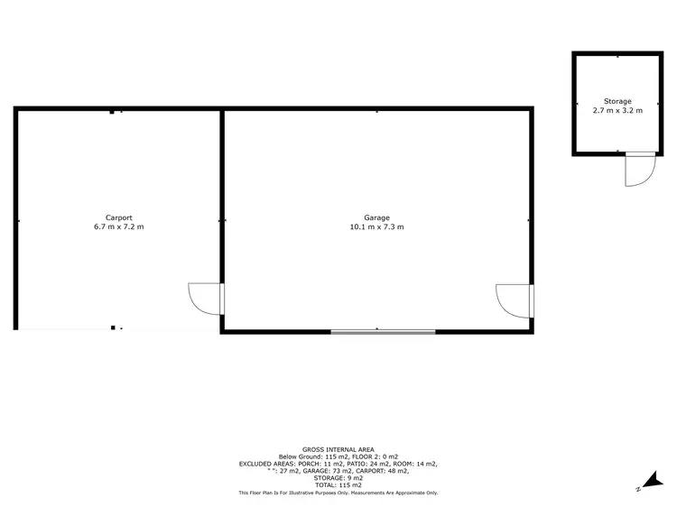 Floorplan of Homely house listing, 25 North Boyd Street, Nimmitabel NSW 2631