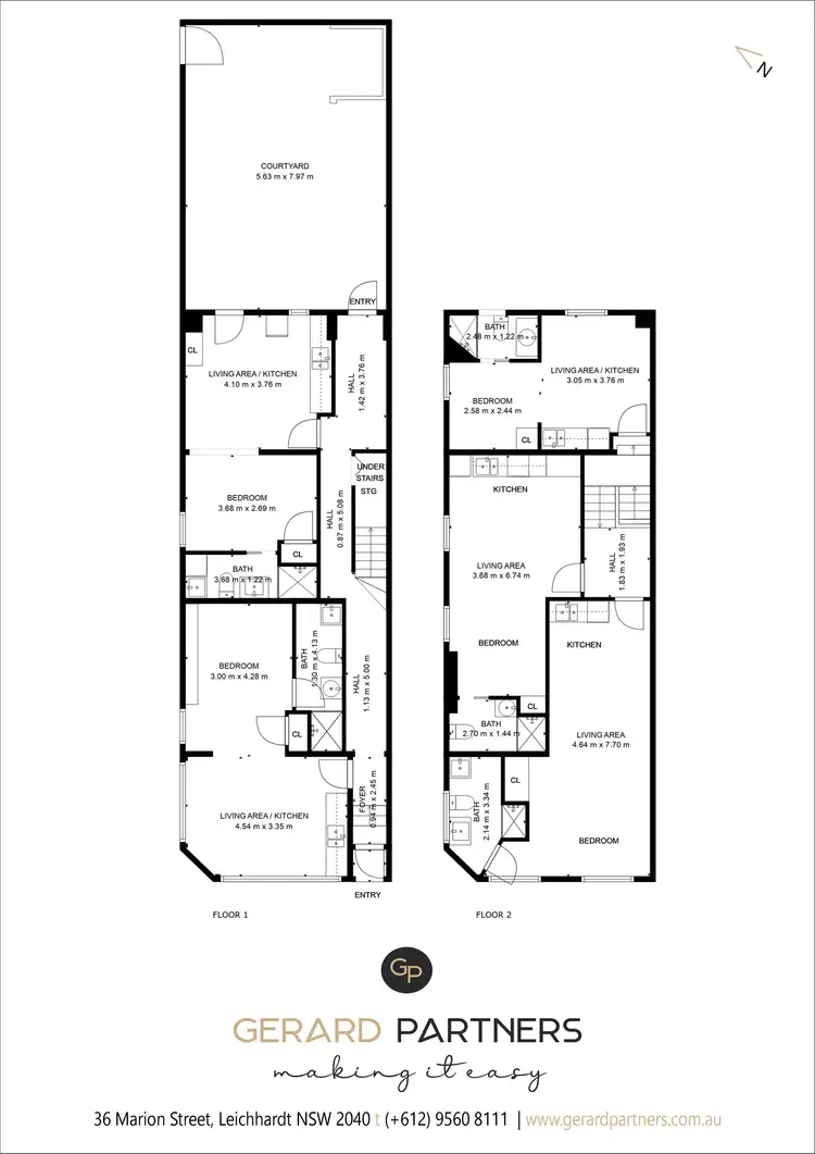 Floorplan of Homely block of units listing, 18 Upper Road, Forest Lodge NSW 2037