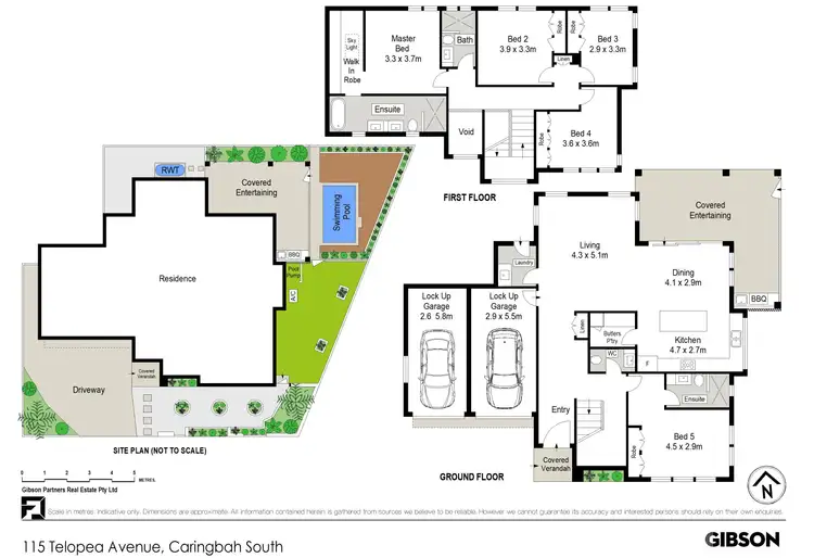 Floorplan of Homely house listing, 115 Telopea Avenue, Caringbah South NSW 2229