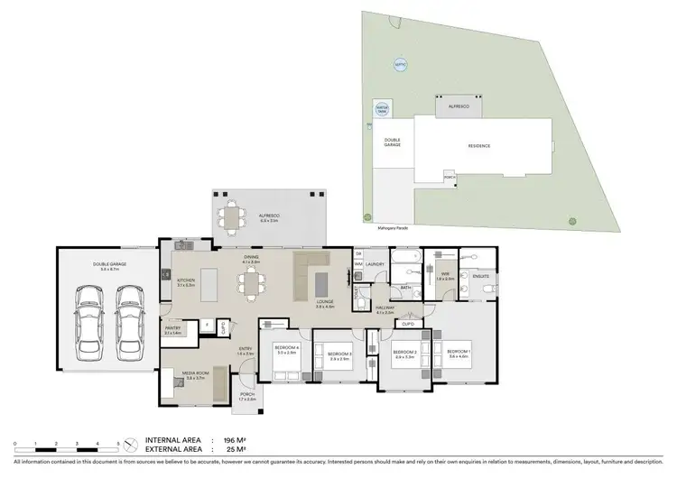 Floorplan of Homely house listing, 17 Mahogany Parade, Goonellabah NSW 2480