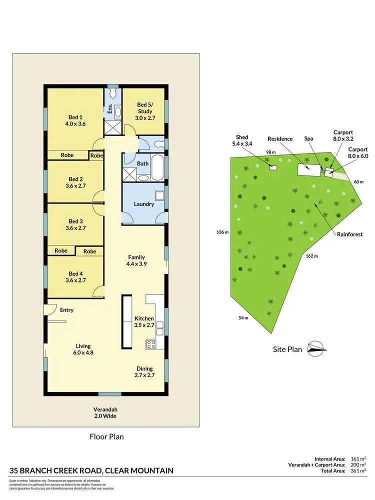Floorplan of Homely house listing, 35 Branch Creek Road, Clear Mountain QLD 4500
