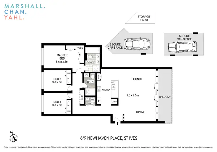 Floorplan of Homely unit listing, 6/9-15 Newhaven Place, St Ives NSW 2075