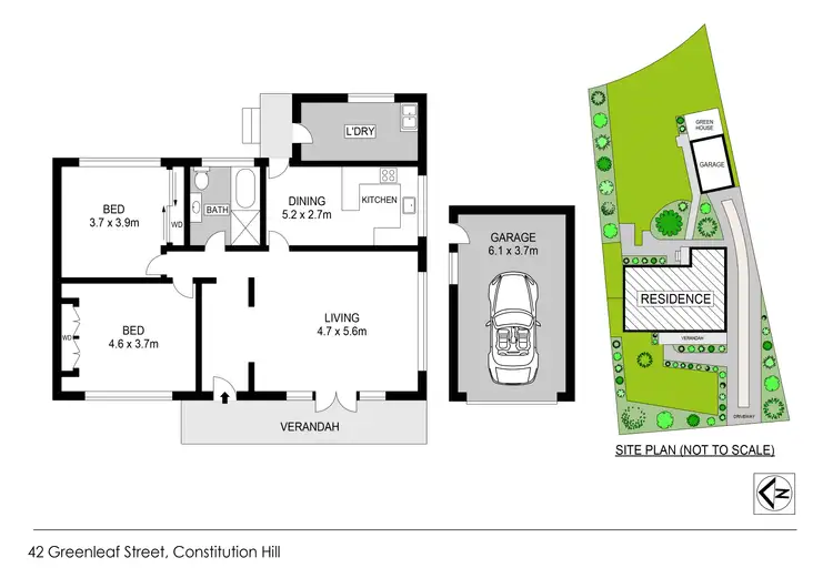 Floorplan of Homely house listing, 42 Greenleaf Street, Constitution Hill NSW 2145