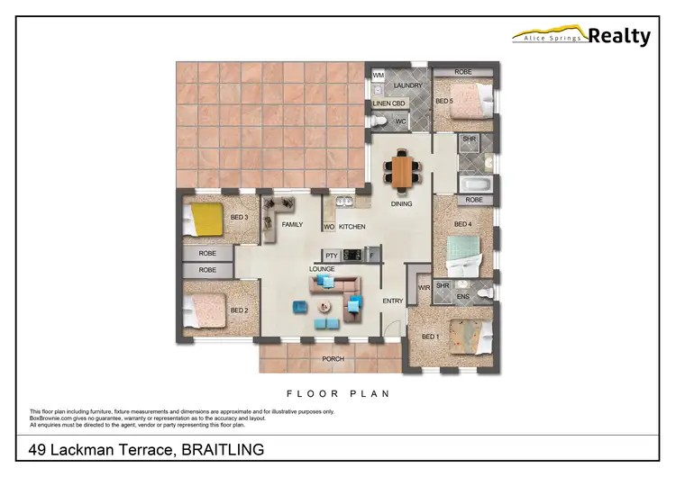 Floorplan of Homely house listing, 49 Lackman Terrace, Braitling NT 870
