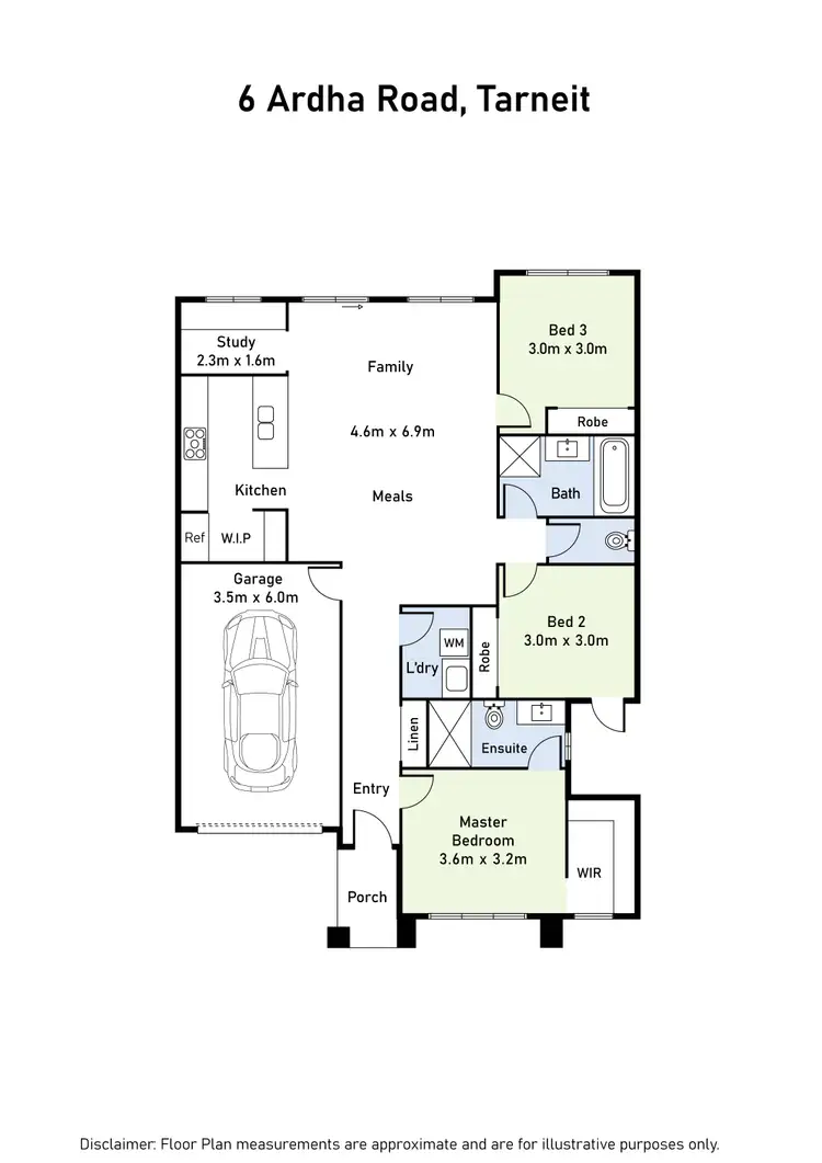 Floorplan of Homely house listing, 4 Ardha Road, Tarneit VIC 3029