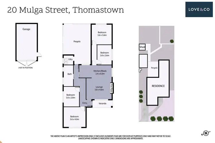 Floorplan of Homely house listing, 20 Mulga Street, Thomastown VIC 3074