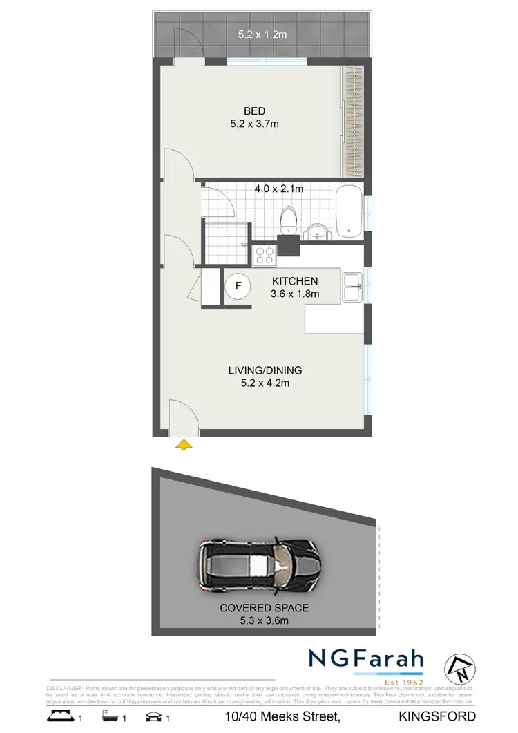 Floorplan of Homely apartment listing, 10/40 Meeks Street, Kingsford NSW 2032