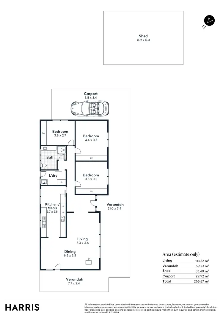 Floorplan of Homely house listing, 13 Lionel Drive, Aldgate SA 5154