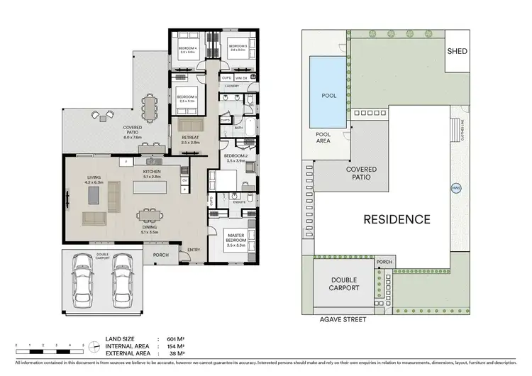 Floorplan of Homely house listing, 14 Agave Street, Elanora QLD 4221