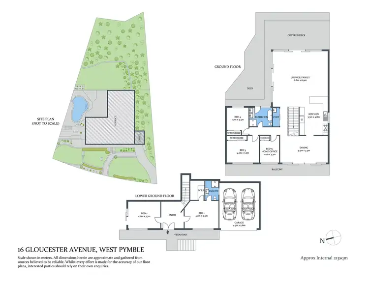 Floorplan of Homely house listing, 16 Gloucester Avenue, West Pymble NSW 2073