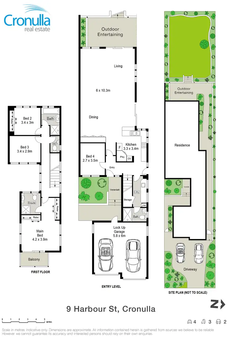 Floorplan of Homely house listing, 9 Harbour Street, Cronulla NSW 2230