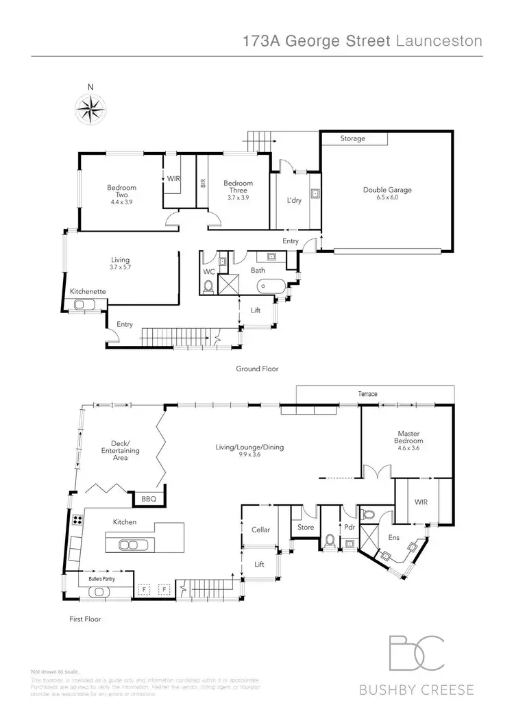 Floorplan of Homely house listing, 173A George Street, Launceston TAS 7250