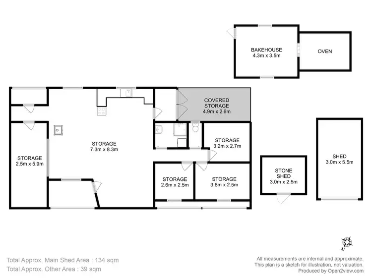 Floorplan of Homely land listing, 6 Franklin Street, Dunalley TAS 7177