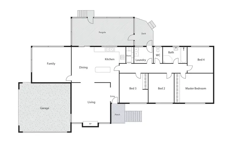Floorplan of Homely house listing, 3 Hodgeman Street, Mawson ACT 2607