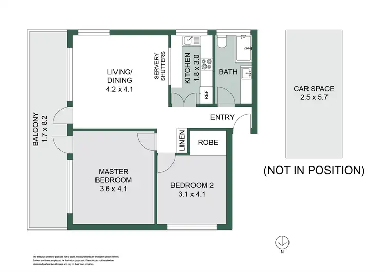 Floorplan of Homely apartment listing, 5/18 Woods Parade, Fairlight NSW 2094