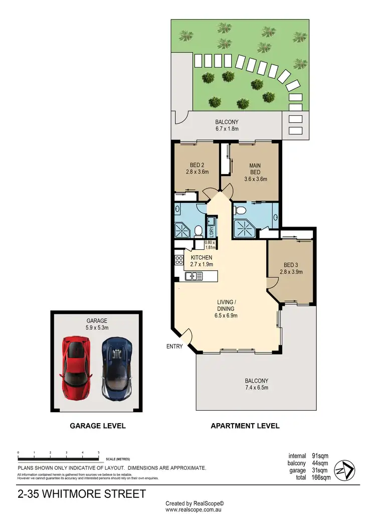 Floorplan of Homely unit listing, 2/35 Whitmore Street, Taringa QLD 4068