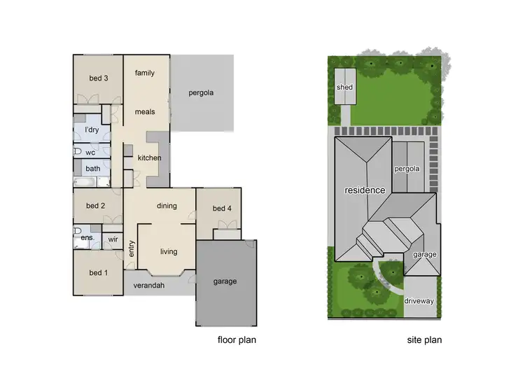 Floorplan of Homely house listing, 7 Amelia Close, Beaconsfield VIC 3807