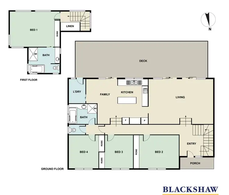 Floorplan of Homely house listing, 3 Moran Place, Kambah ACT 2902