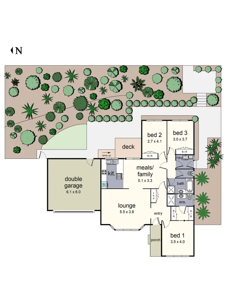 Floorplan of Homely unit listing, 4/978 Mountain Highway, Boronia VIC 3155