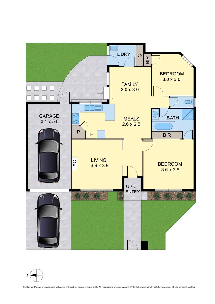 Floorplan of Homely unit listing, 1/26 Kelsby Street, Reservoir VIC 3073