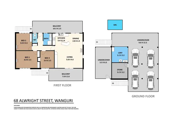 Floorplan of Homely house listing, 68 Allwright Street, Wanguri NT 810