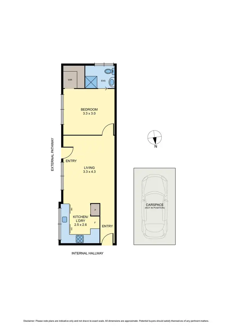 Floorplan of Homely apartment listing, 1/23 Maribyrnong Road, Ascot Vale VIC 3032