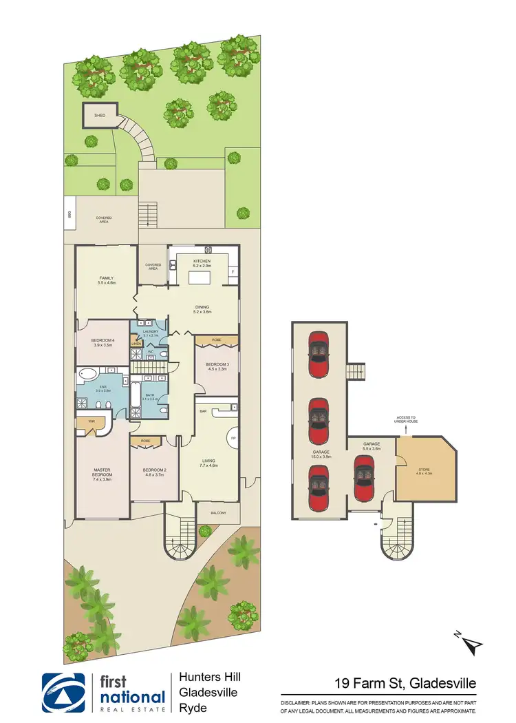 Floorplan of Homely house listing, 19 Farm Street, Gladesville NSW 2111