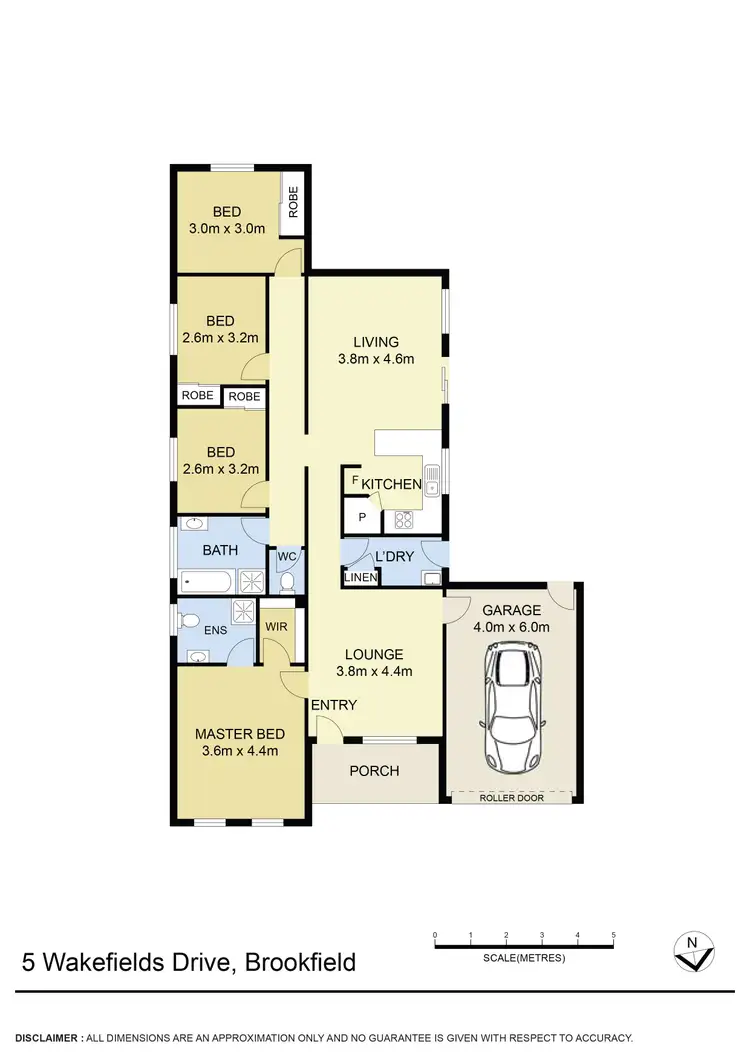 Floorplan of Homely house listing, 5 Wakefields Drive, Brookfield VIC 3338