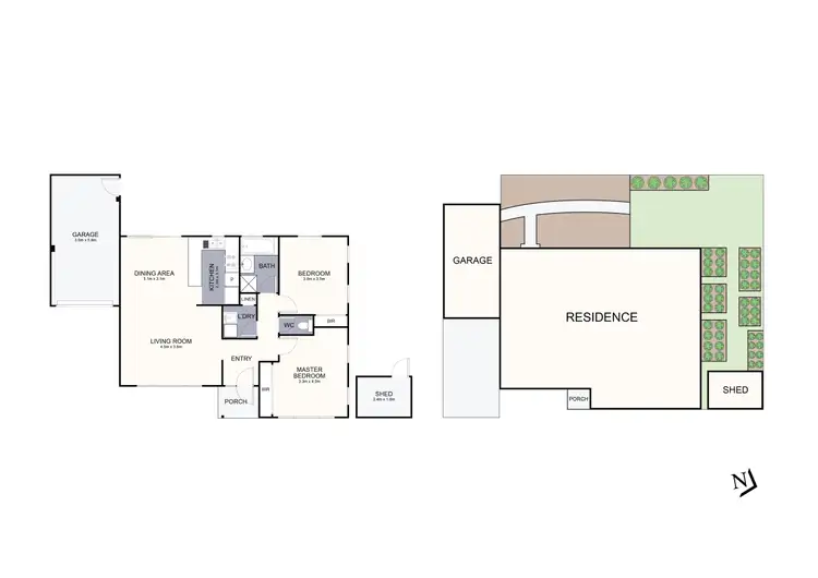 Floorplan of Homely unit listing, 12/355 Dorset Road, Croydon VIC 3136