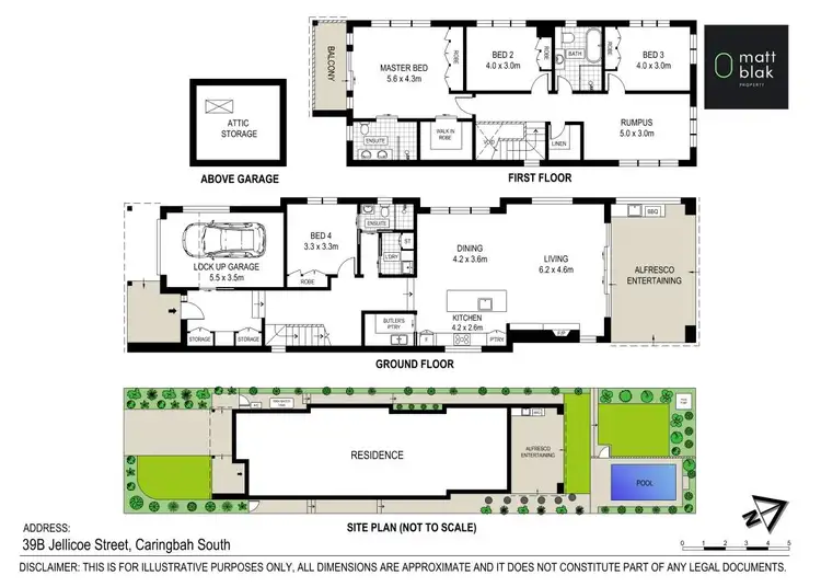Floorplan of Homely house listing, 39B Jellicoe Street, Caringbah South NSW 2229